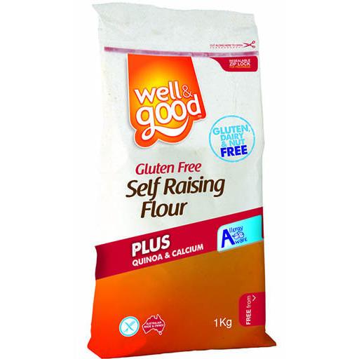 Well & Good Premium Self Raising Flour 1kg