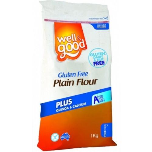 Well & Good Plain Flour Plus 1kg