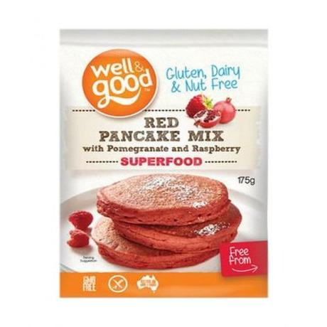 Well & Good Red Pancake Mix w/ Pomegranate 175g