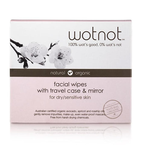 Wotnot Facial wipes Case Dry Skin 25s