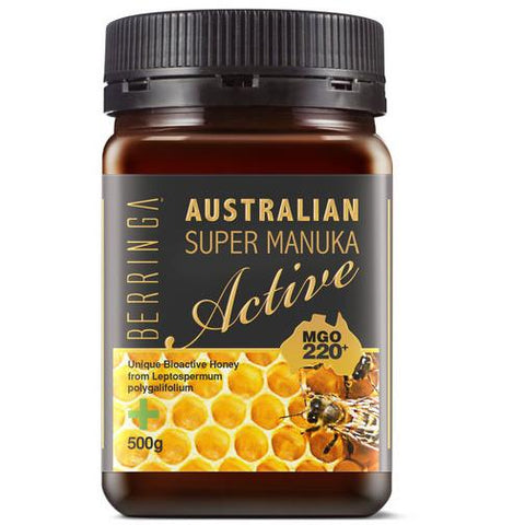 Berringa Super Manuka 220+ MGO 500g